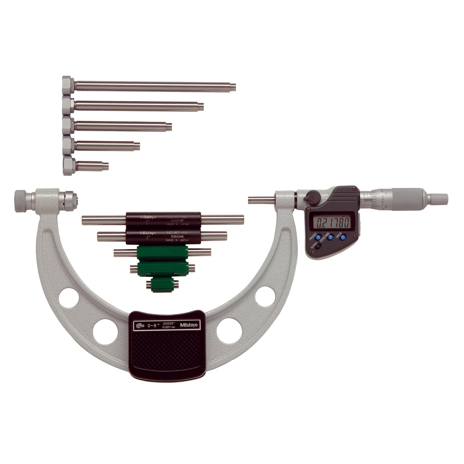 Mitutoyo 340-351-10 Digimatic Interchangeable Anvil Micrometer