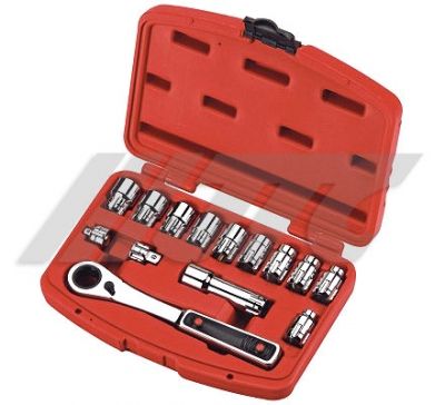 JTC3439 14PCS GO-THROUGH SOCKET SET