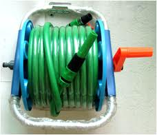 PVC Garden Hose W/Reel Cart - 38-PH920