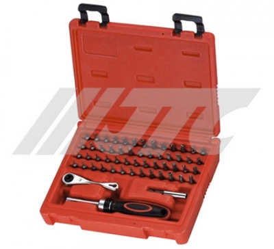 JTC5610 55PCS MINI RATCHET BITS SET