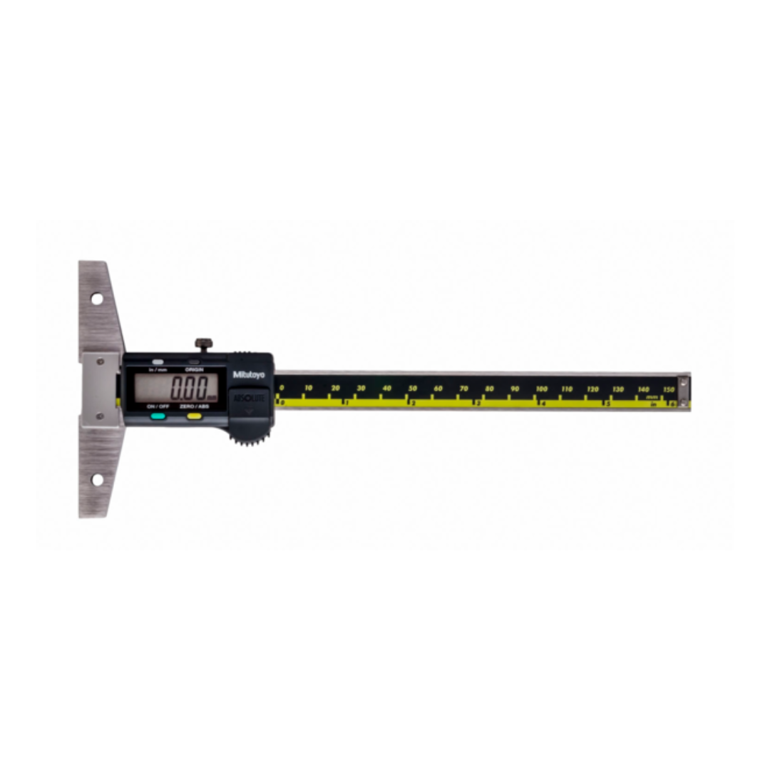 MITUTOYO 571-211-30 0-6"/0-150mm Digital ABS Depth Gauge