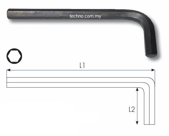 Remax Short Arm Hex Key Wrench 4.5mm