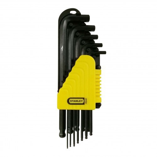 STANLEY 69-257 HEX KEY SET 12PC L/ARM IMP