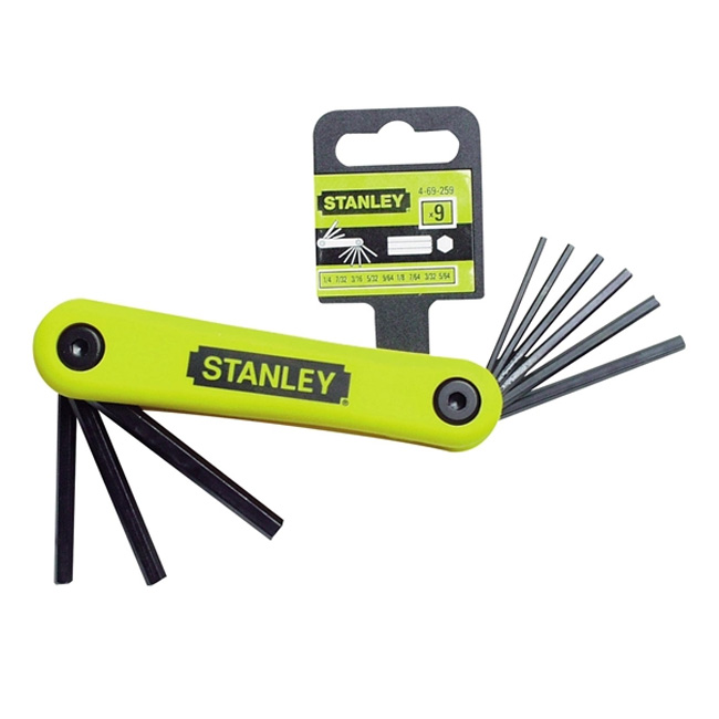 Stanley Allen Standard Key Set 9 Pcs 69-259