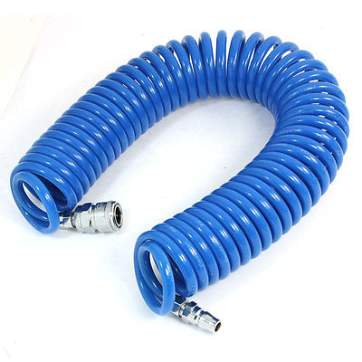 Polyurethane PU Recoiling Air Hose with Coupler 10M