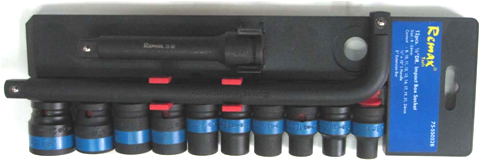 REMAX 12PCS 1/2"DR IMPACT BOX SOCKET SET