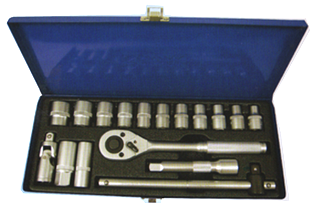 REMAX TOOLS 75-SS017 17PCS 1/2''DR BOX SOCKET SET