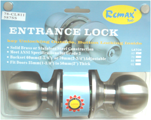 REMAX TOOLS 78-CL811 60MM CYLINDRICAL LOCK