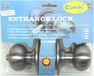 REMAX 78-CL813A 60MM CYLINDRICAL LOCK