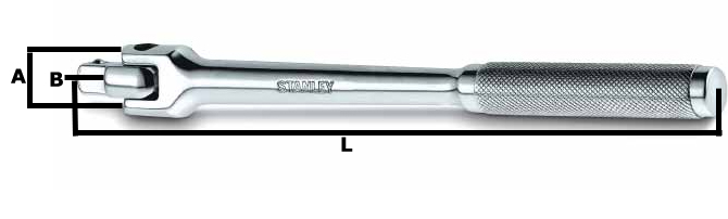 Stanley 86-213 3/8" Flex Handle