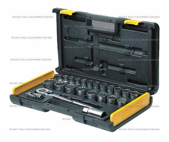 STANLEY 86-478 26 Piece 1/2' Drive Socket Set