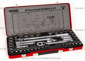 STANLEY 89-509 (43 Piece) 1/2' Drive Socket Set