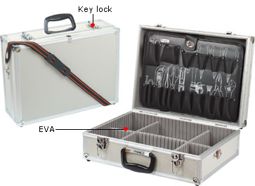 PRO'SKIT 8PK-735N Aluminium Frame Tool Case W/1 Pallet