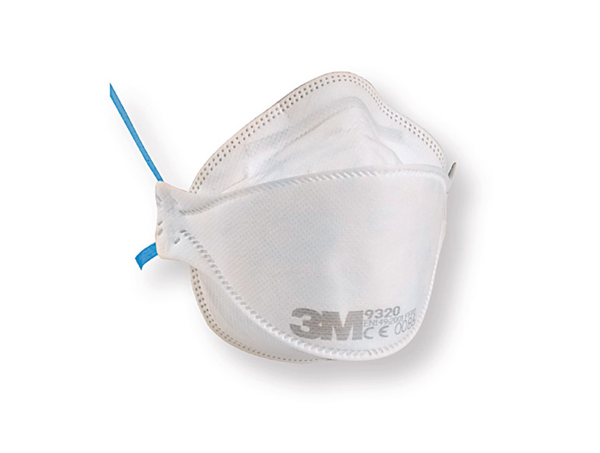 3M 9320 P2 Folded Maintenance Free Respirator