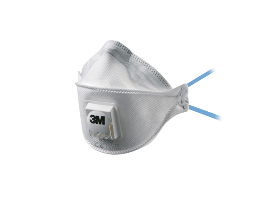 3M 9322 P2 Folded Maintenance Free Respirator with Valve