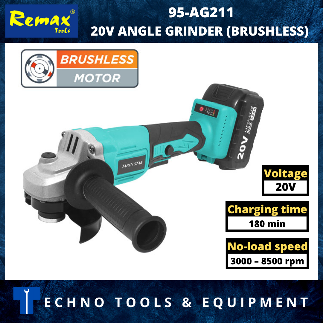 JAPAN STAR 20V ANGLE GRINDER (BRUSHLESS)