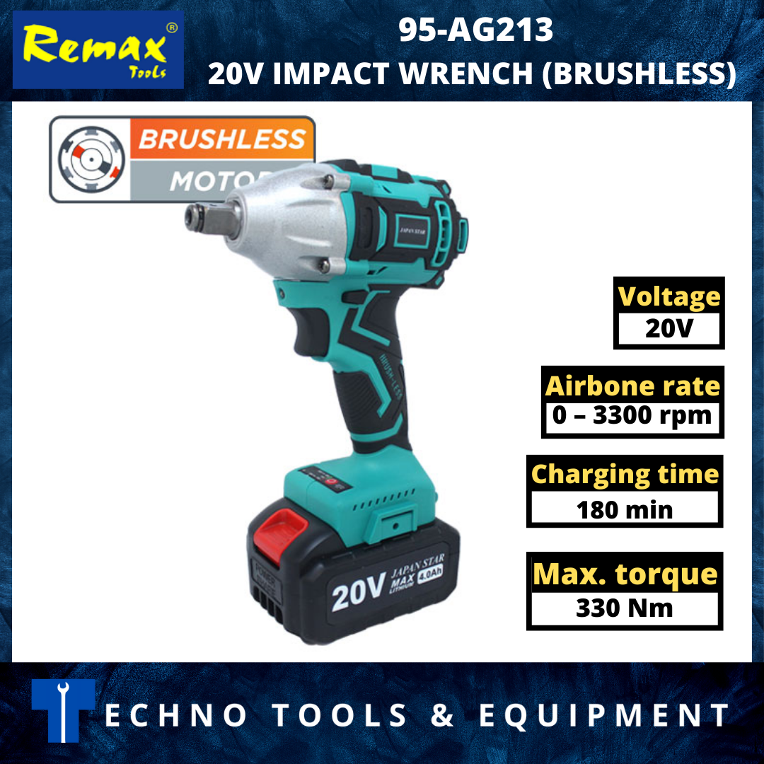 JAPAN STAR 20V IMPACT WRENCH (BRUSHLESS)