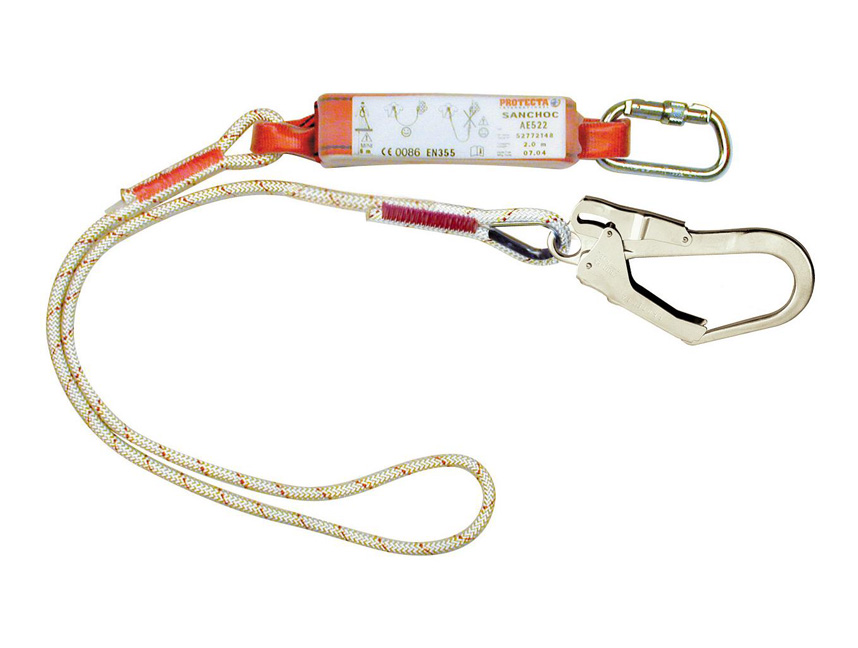 Protecta AE522/6 Sanchoc Shock Absorbing Lanyard 1.5M