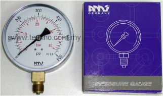 63mm DIA.x 0-16 BAR PRESSURE GAUGE