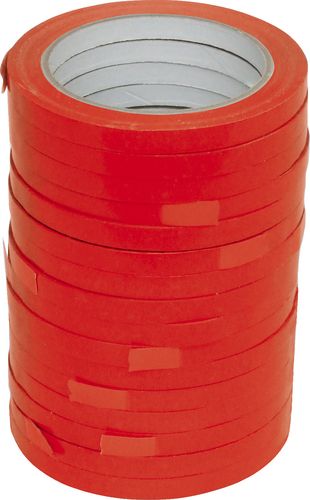 9mmx66M RED VINYL TAPE (PK-6)