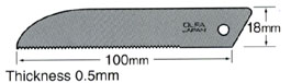 Olfa SWB-4 Blades For Model CS-4 (1pc/pack)