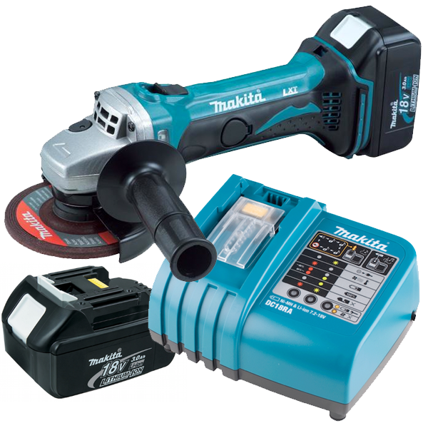 Cordless Li-Ion Angle Grinder 115mm, 18V, 1.9kg DGA452RFE