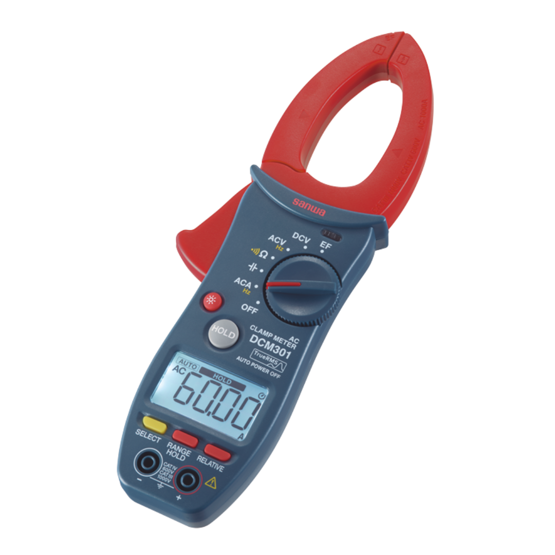 SANWA DCM301 AC + True RMS Clamp Meters