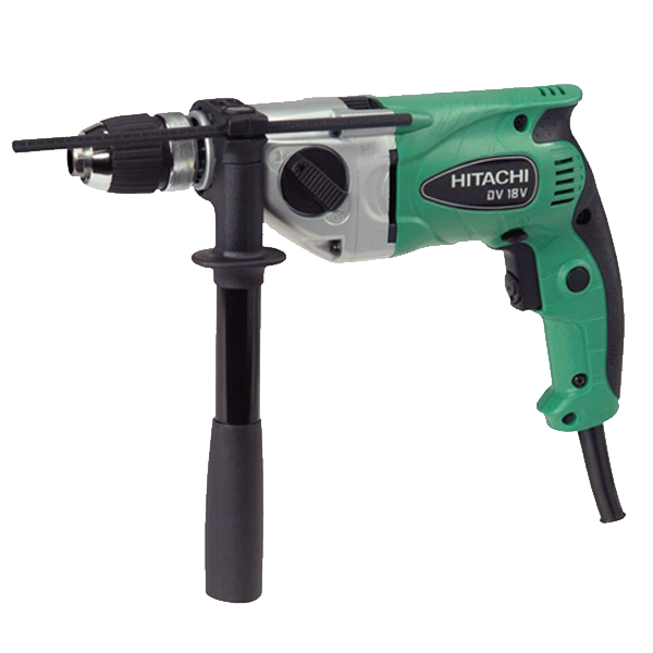 HiKOKI Rev. Impact Drill 1/2" 690w 0-3000rpm 2.0kg DV18V