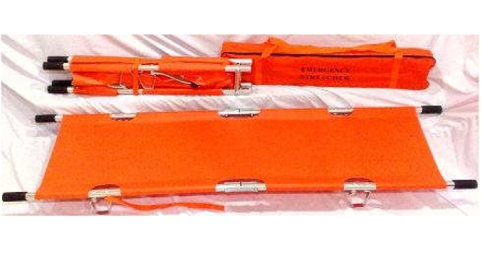 Double Fold Stretcher C/W BAG EMR8460-DB