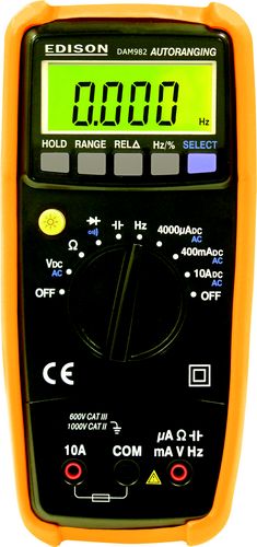 DAM982 AUTO RANGING MULTIMETER EDI5163400K