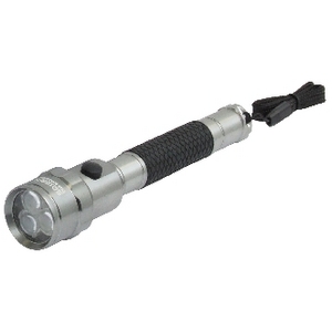 3 LED ALU SOFT GRIP TORCH REQUIRES (2xAA) BATTS EDI9042600K