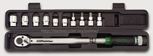 TOPTUL 1/2" DR. Torque Wrench Set (GAAI1102)