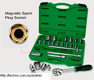 TOPTUL 24PCS 1/2DR SOCKET SET (GCAI2404)