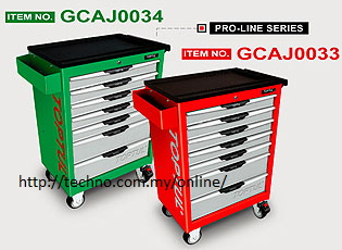 W/7-Drawer Tool Trolley 275pcs (GCAJ0034)