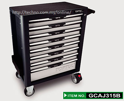 W/8-Drawer Tool Trolley - 315pcs (GCAJ315B)