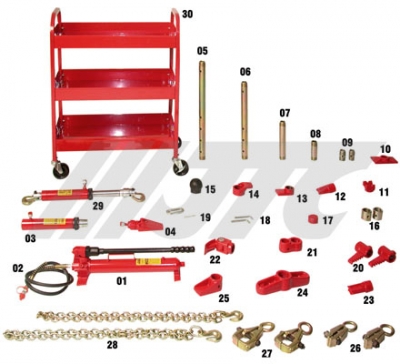 JTCHB610 10 TON COLLISION REPAIR KIT