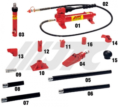 JTCHD204 COLLISION REPAIR KITS