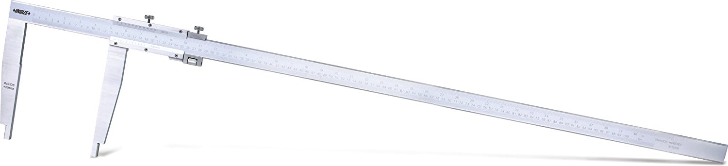 Insize 1215-532 - 500 Mm Long Jaw Vernier Caliper