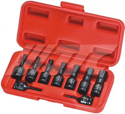 JTCJ309H 3/8" 9PCS IMPACT HEX SOCKET SET