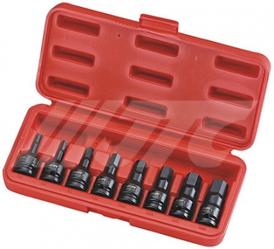 JTCJ408H 1/2" 8PCS IMPACT HEX SOCKET SET