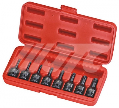 JTCJ408T 1/2" 8PCS IMPACT STAR SOCKET SET