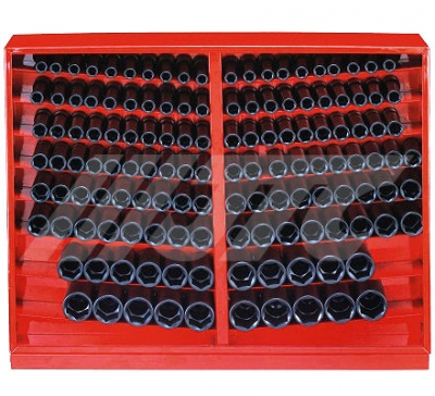 JTCJ4137 1/2" 137PC IMPACT SOCKET DISPLAY SET(6PT.)