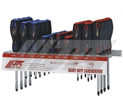 JTC-3470S 44PCS HEAVY DUTY SCREWDRIVER SET