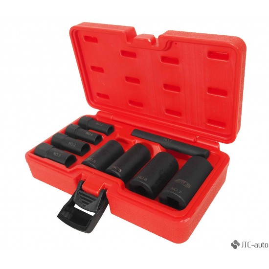 JTC-4297 9PCS WHEEL LOCK REMOVAL SOCKET SET