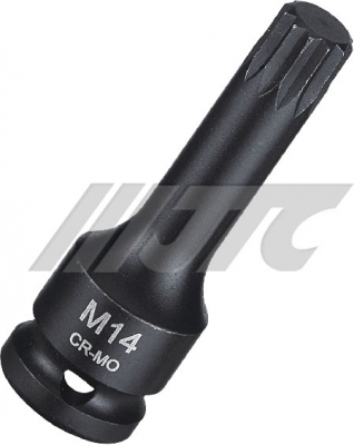 JTC447718 1/2" IMPACT MIDDLE-DEEP 12PT SOCKET DRIVERS M18