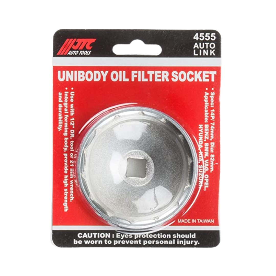 JTC-4555 UNIBODY OIL FILTER SOCKET 74 mm