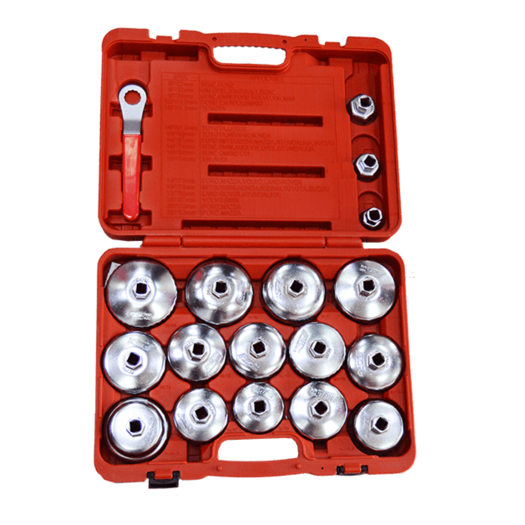 JTC-4572 18 PCS OIL FILTER WRENCH SET