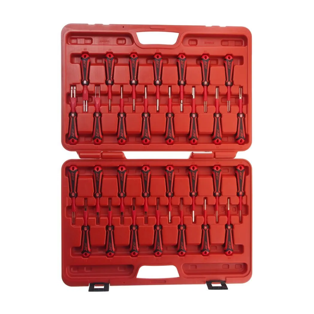 JTC-6673 30 PCS TERMINAL RELEASE TOOL SET