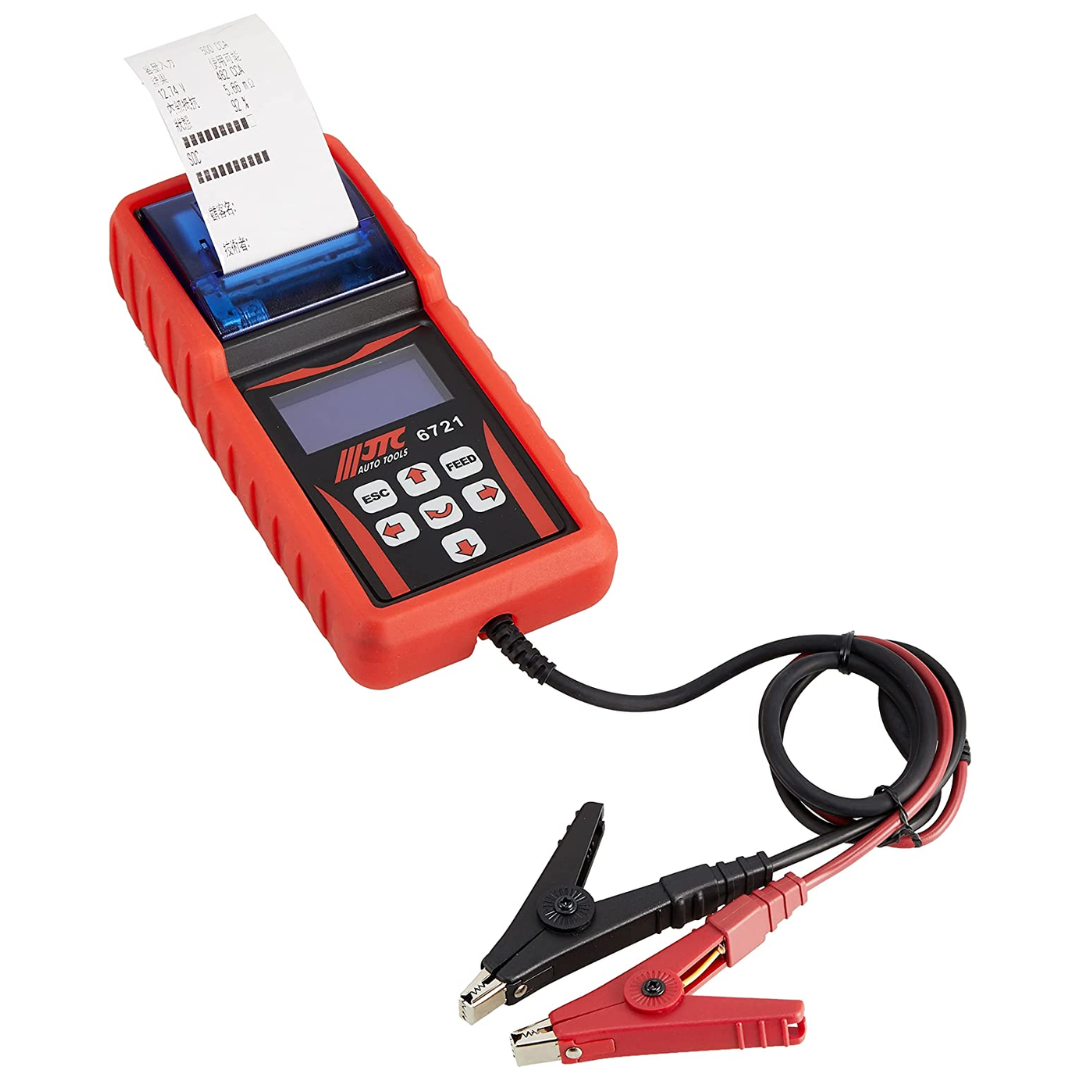 JTC-6721 MULTI FUNCTIONAL BATTERY TESTER WITH PRINTER