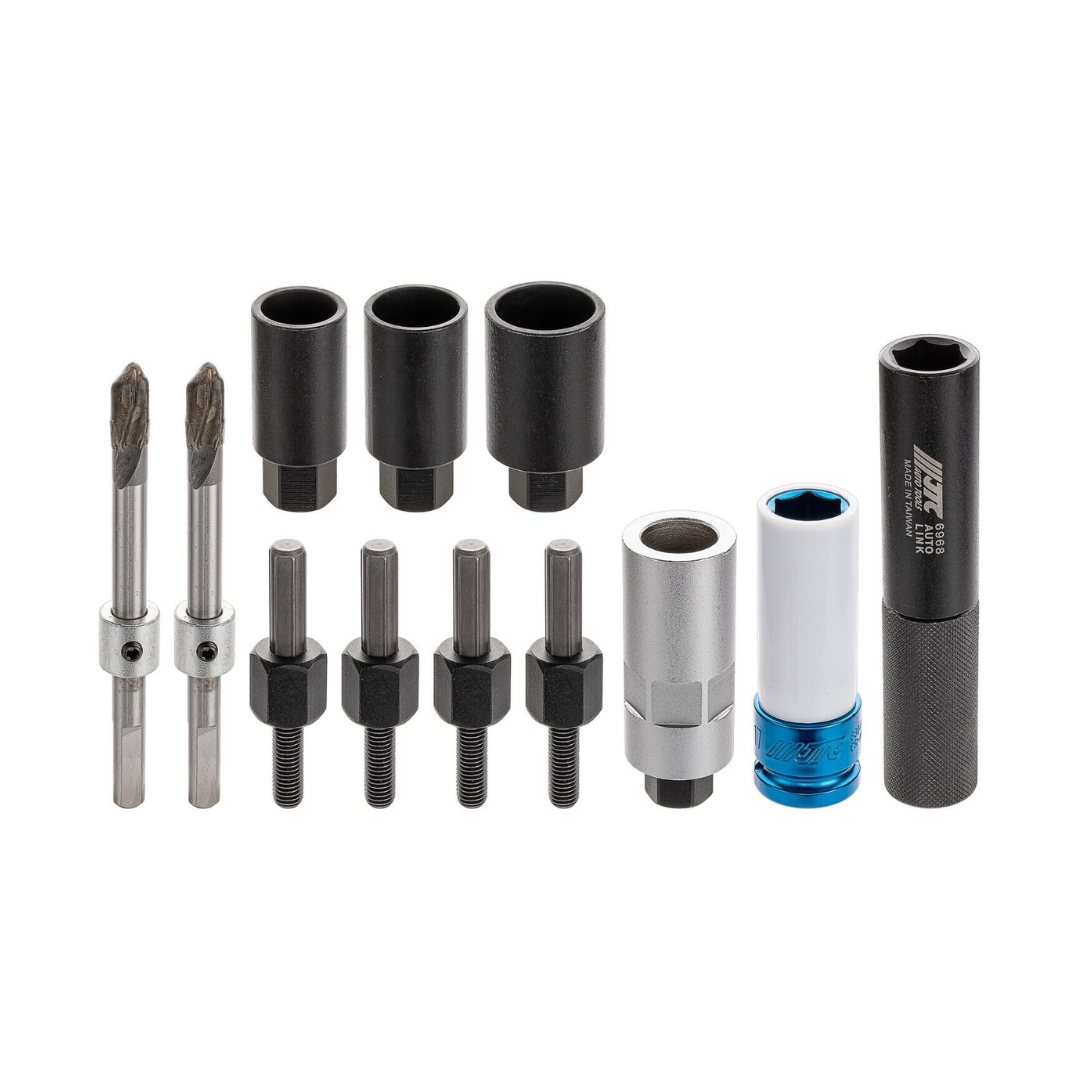 JTC-6968 UNIVERSAL WHEEL NUT EXTRACTOR SET